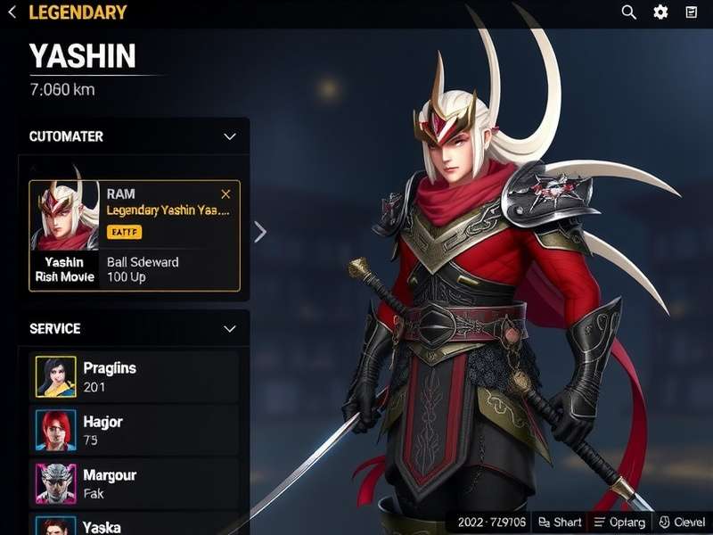 Legendary Yashin Character Customization